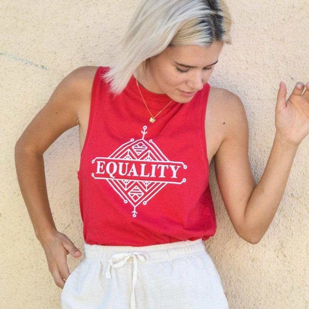 Equality Cotton Muscle Tee